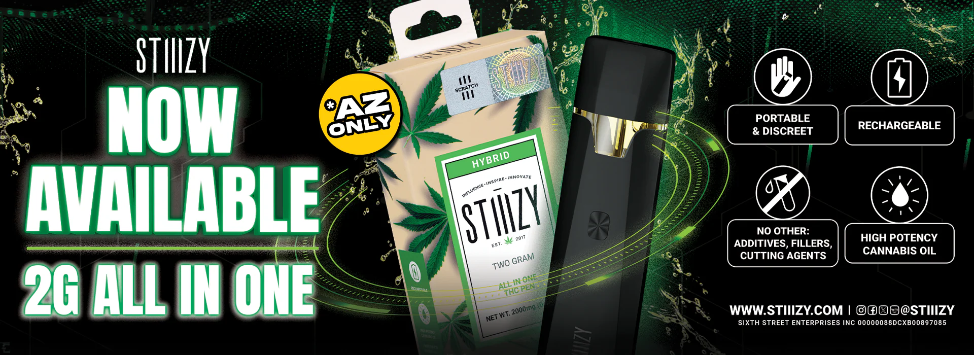 STIIIZY 2G AIO Arizona