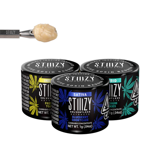 STIIIZY Live Resin Badder — whipped cannabis concentrate California