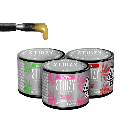 STIIIZY Live Resin Jar — full-spectrum cannabis concentrate California