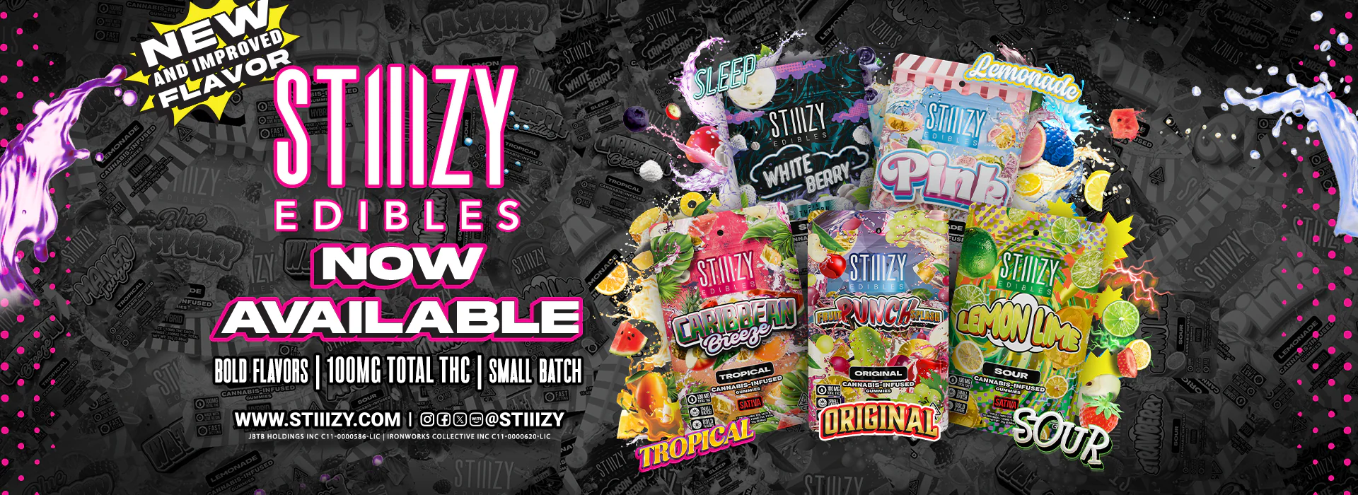 STIIIZY Edibles All Flavors