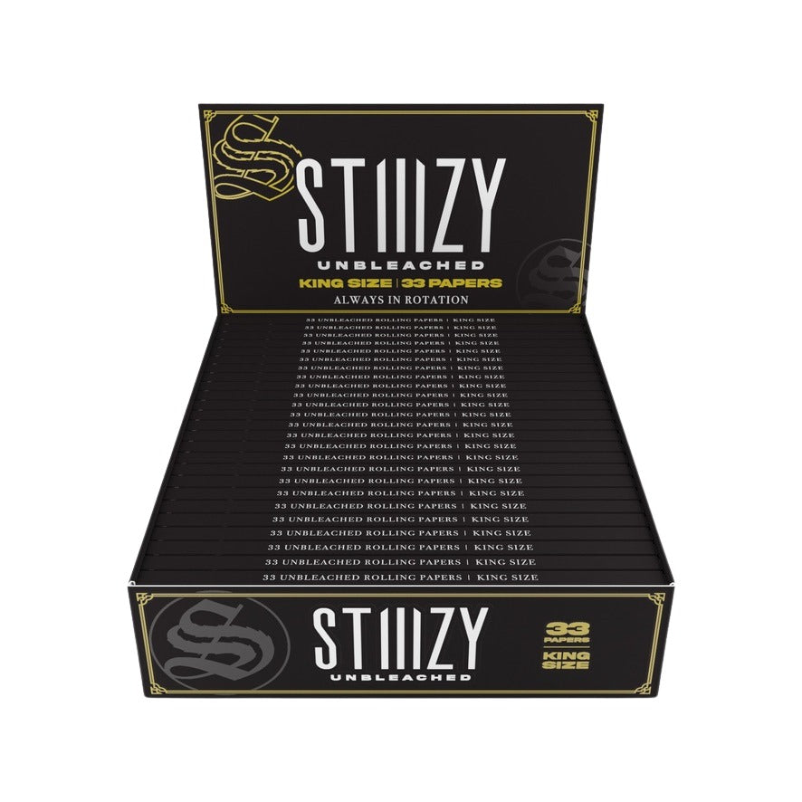 STIIIZY - King Size Premium Rolling Papers - Unbleached - Image 3