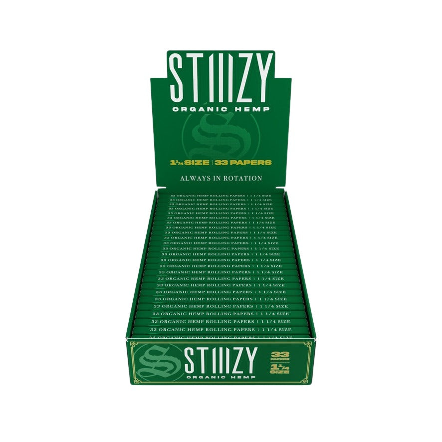STIIIZY - 1 ¼ Size Premium Rolling Papers - Organic Hemp - Image 3