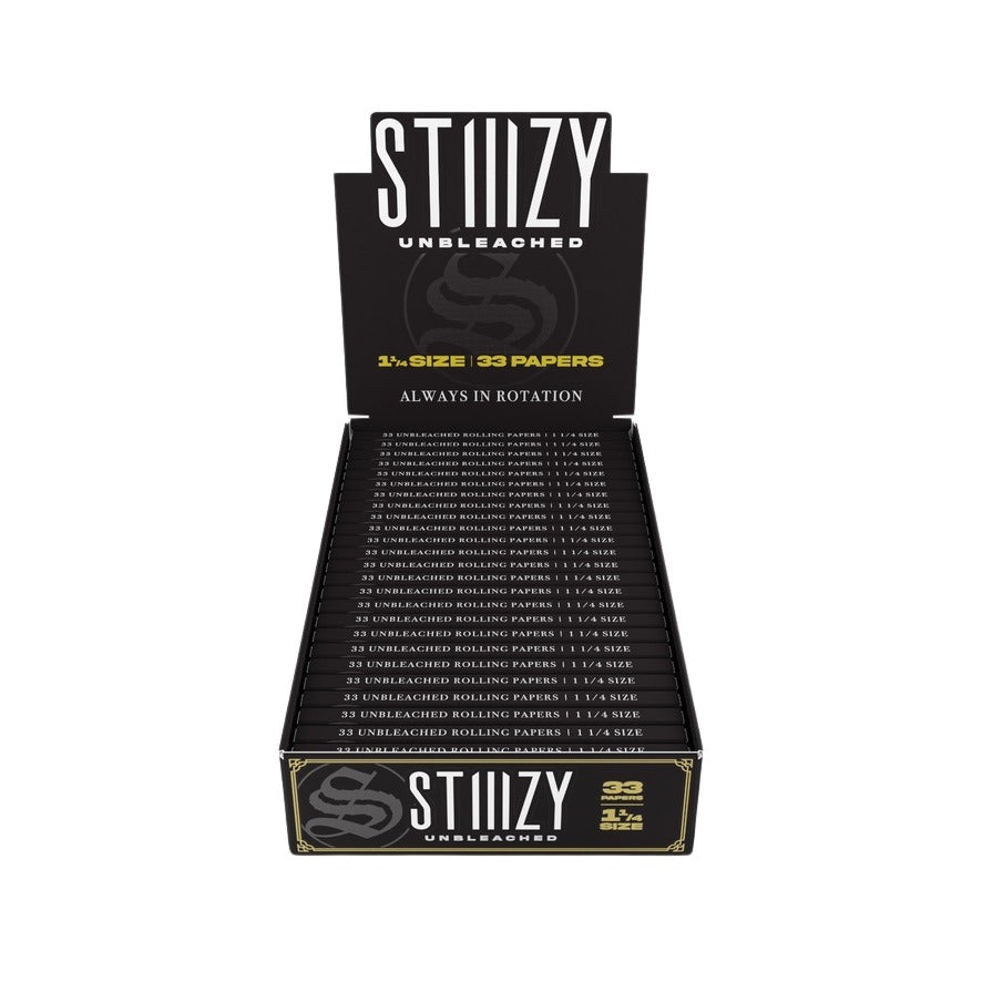 STIIIZY - 1 ¼ Size Premium Rolling Papers - Unbleached - Image 3
